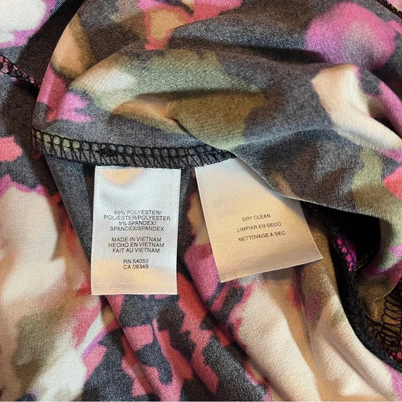 Vintage Y2K Jones New York Whimsigoth Floral Maxi Dress Empire/Baby Doll 16 - Picture 2 of 10